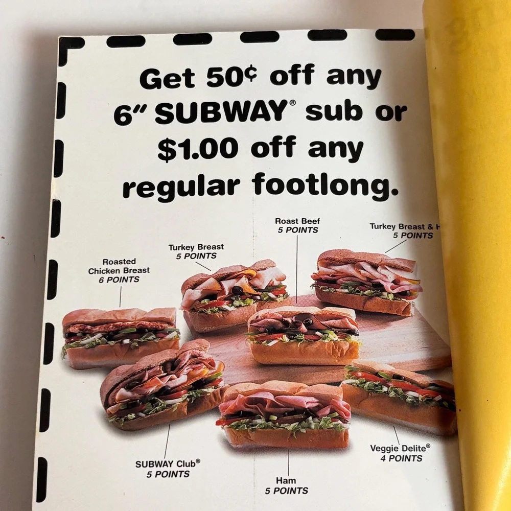 Weight Watchers Dining Out Companion Restaurant Points Guide‎ Booklet Vintage